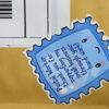 Postal Thank You Stickers